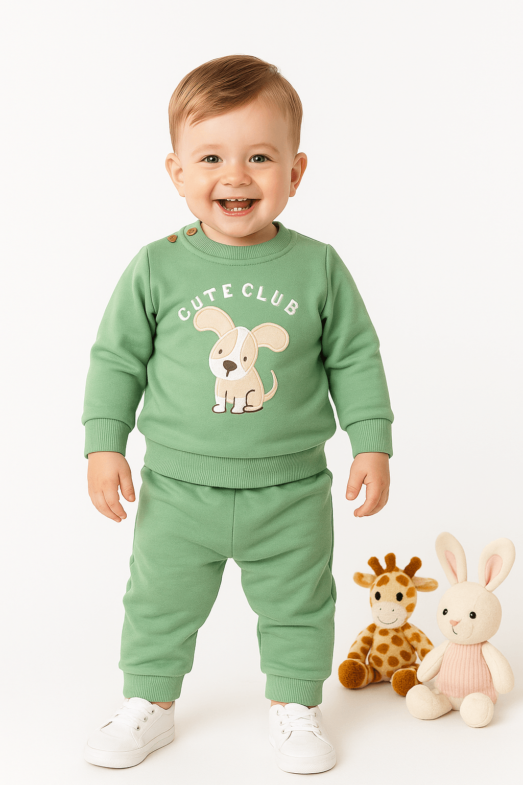 Cute Club Nakışlı 2'li Takım