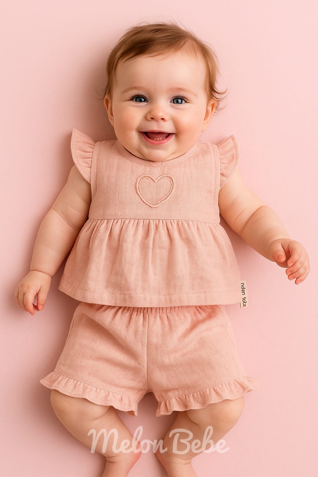 Love Baby Müslin Kumaş 2'li Takım