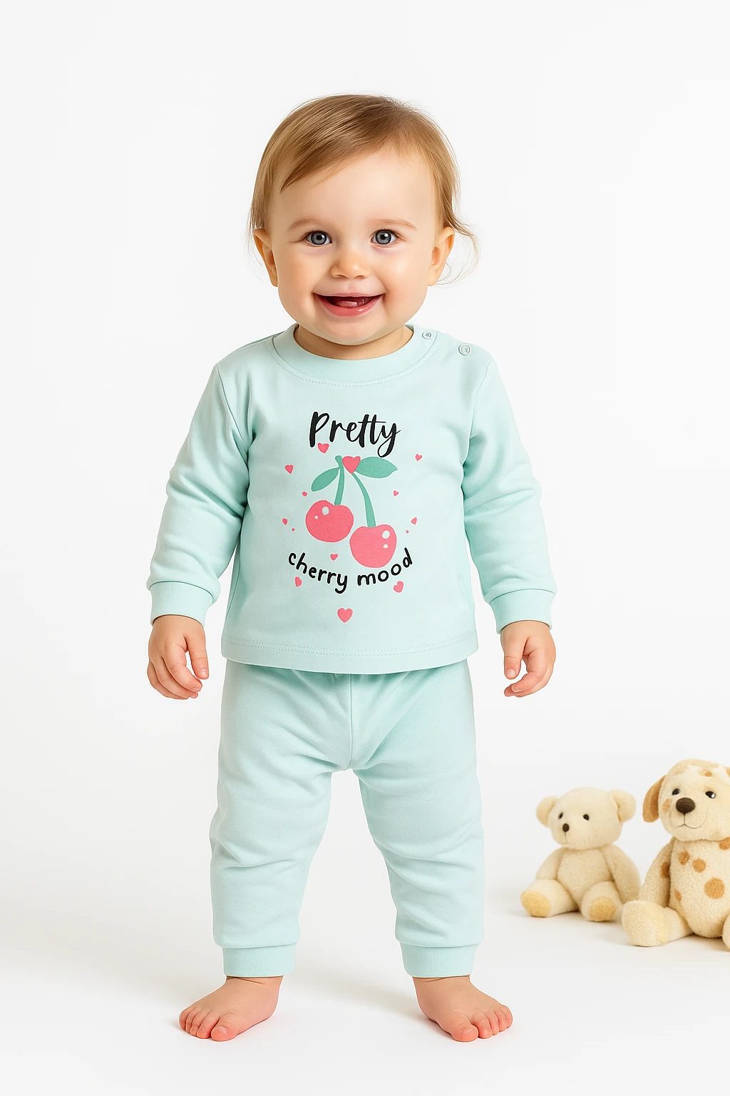 🌟 Bugüne Özel İndirim – 2’li Kız Bebek Takımı %100 Pamuk