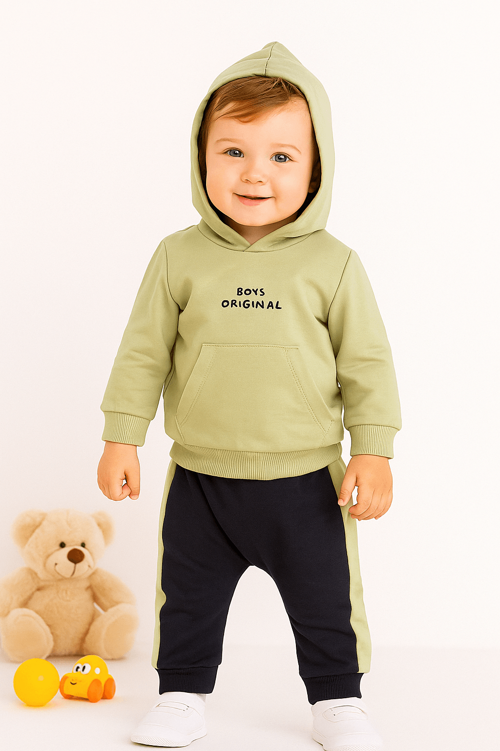 Boys Original Kapüşonlu 2'li Takım