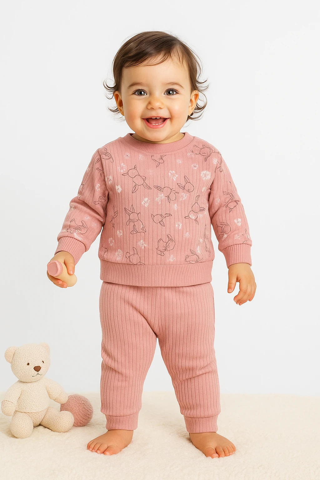 Rabbit Flowers 2'li Takım