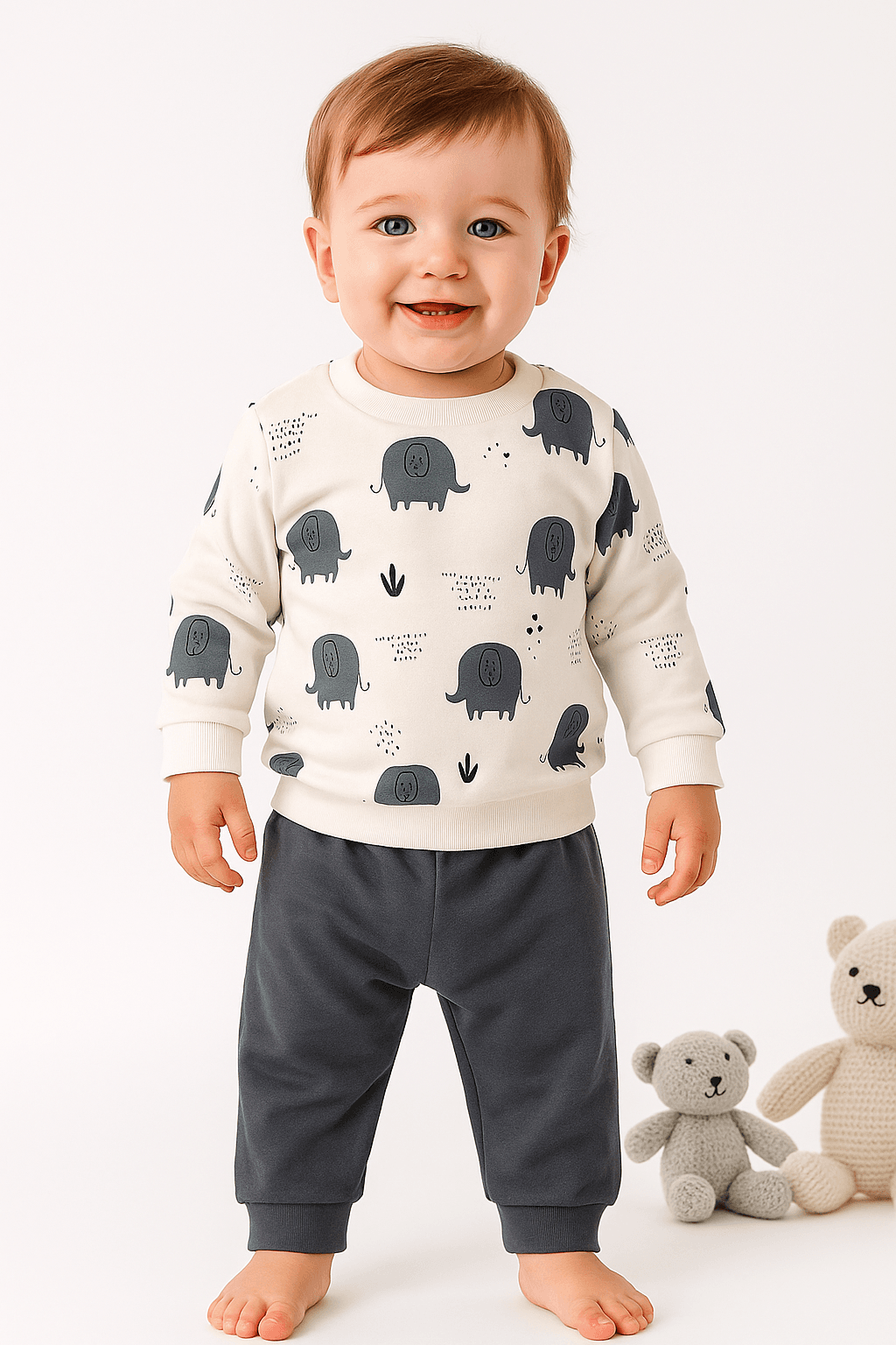 Cute Elephant 2'li Takım