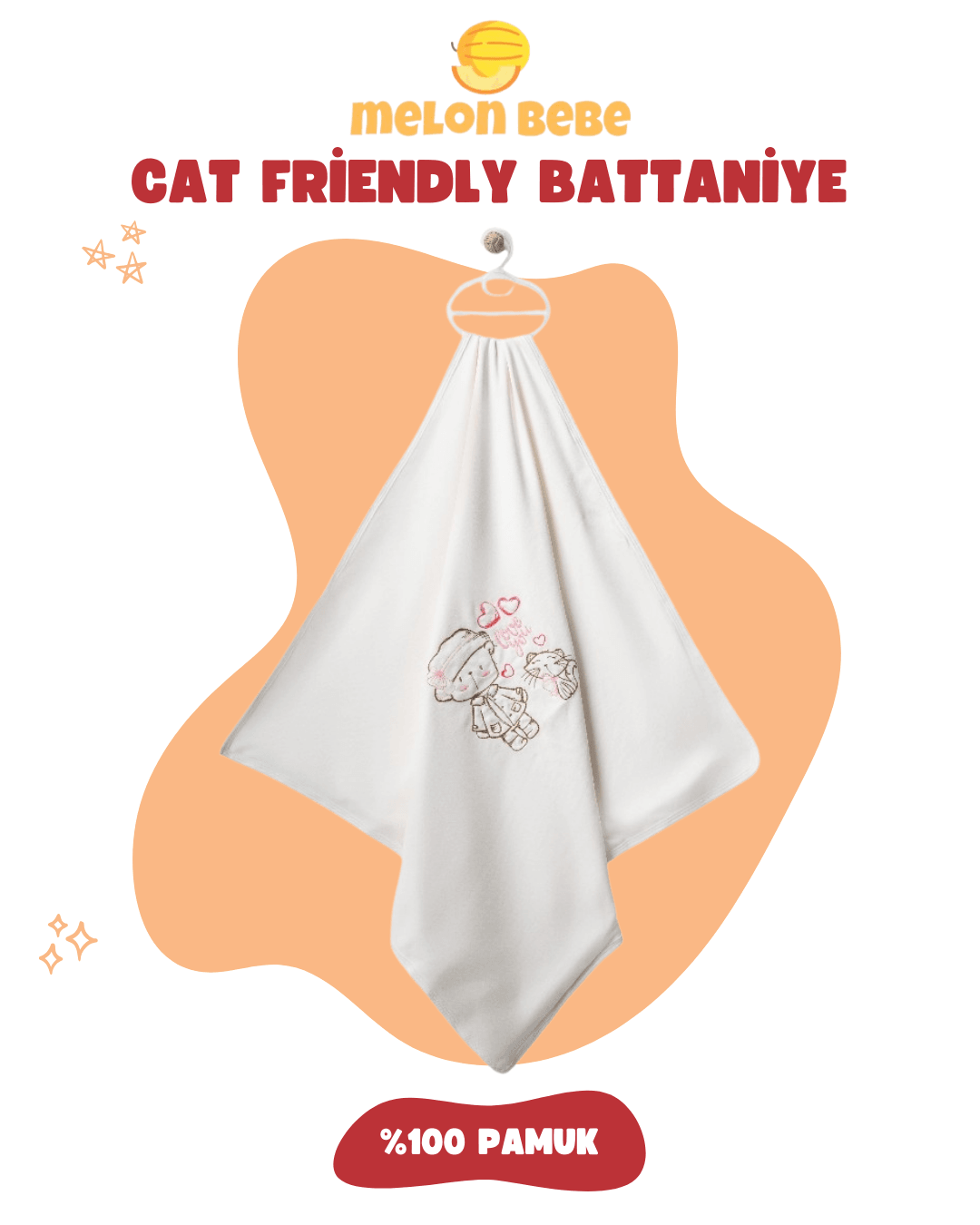 Cat Friendly Battaniye