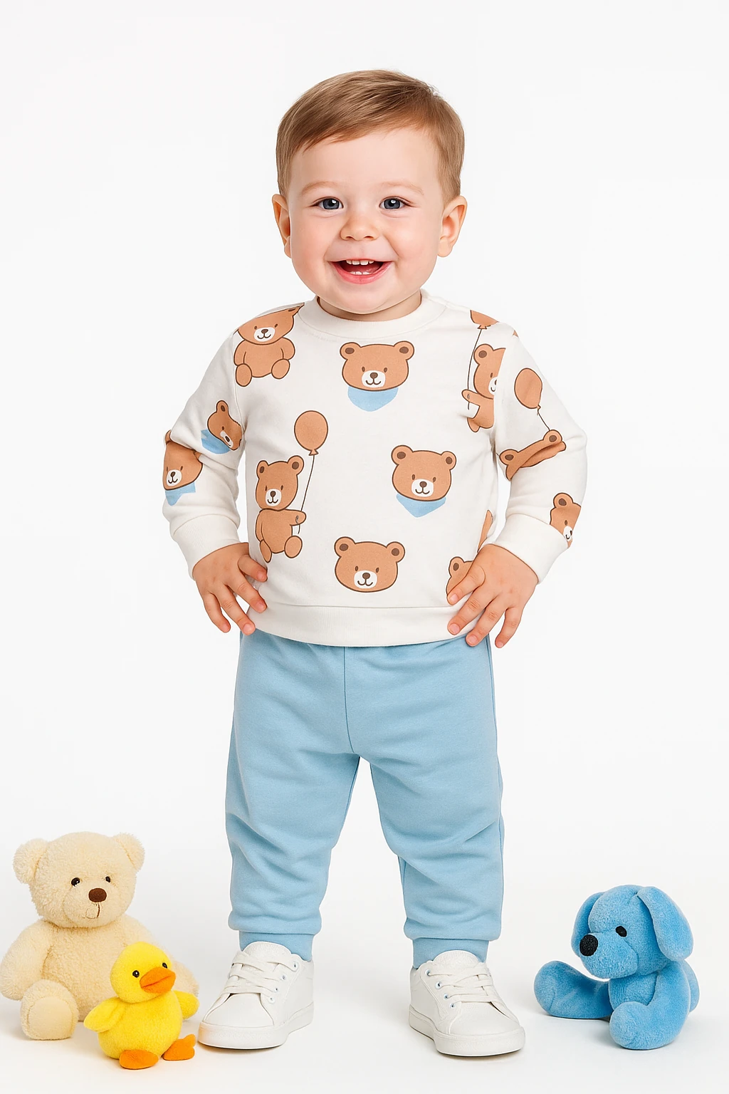 Bear Ballons 2'li Takım