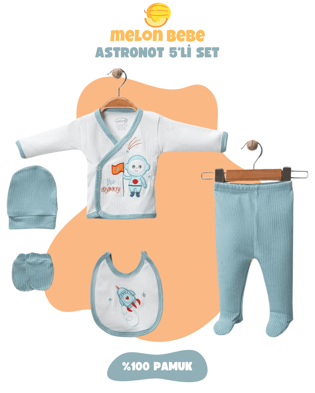 Astronot 5'li Set