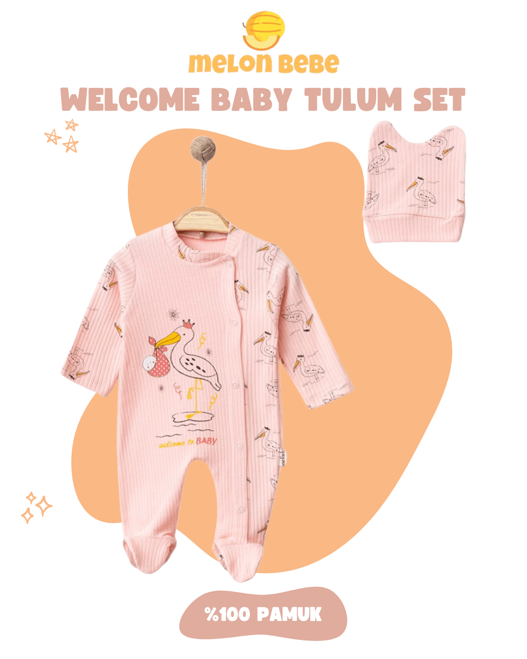 Welcome Baby Tulum Set