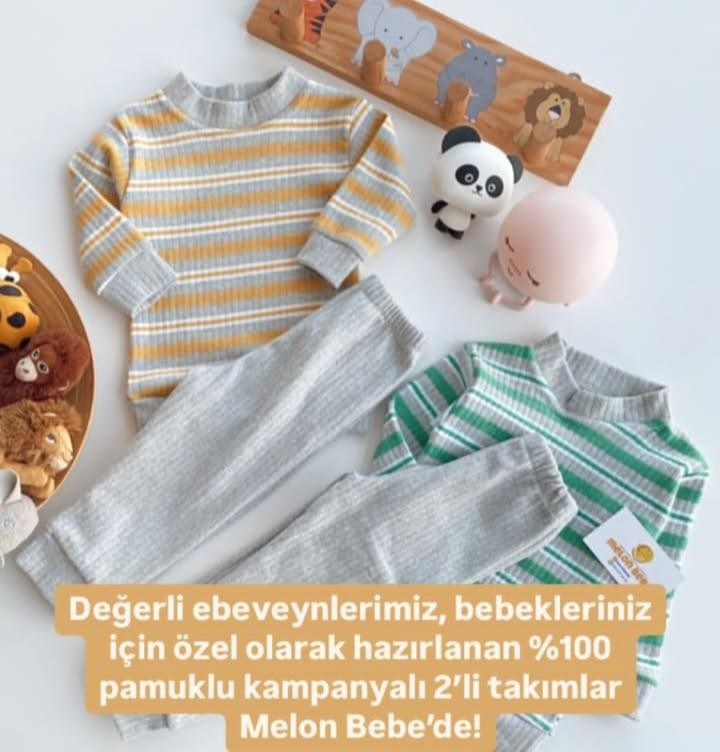 Çizgili 2'li Takım