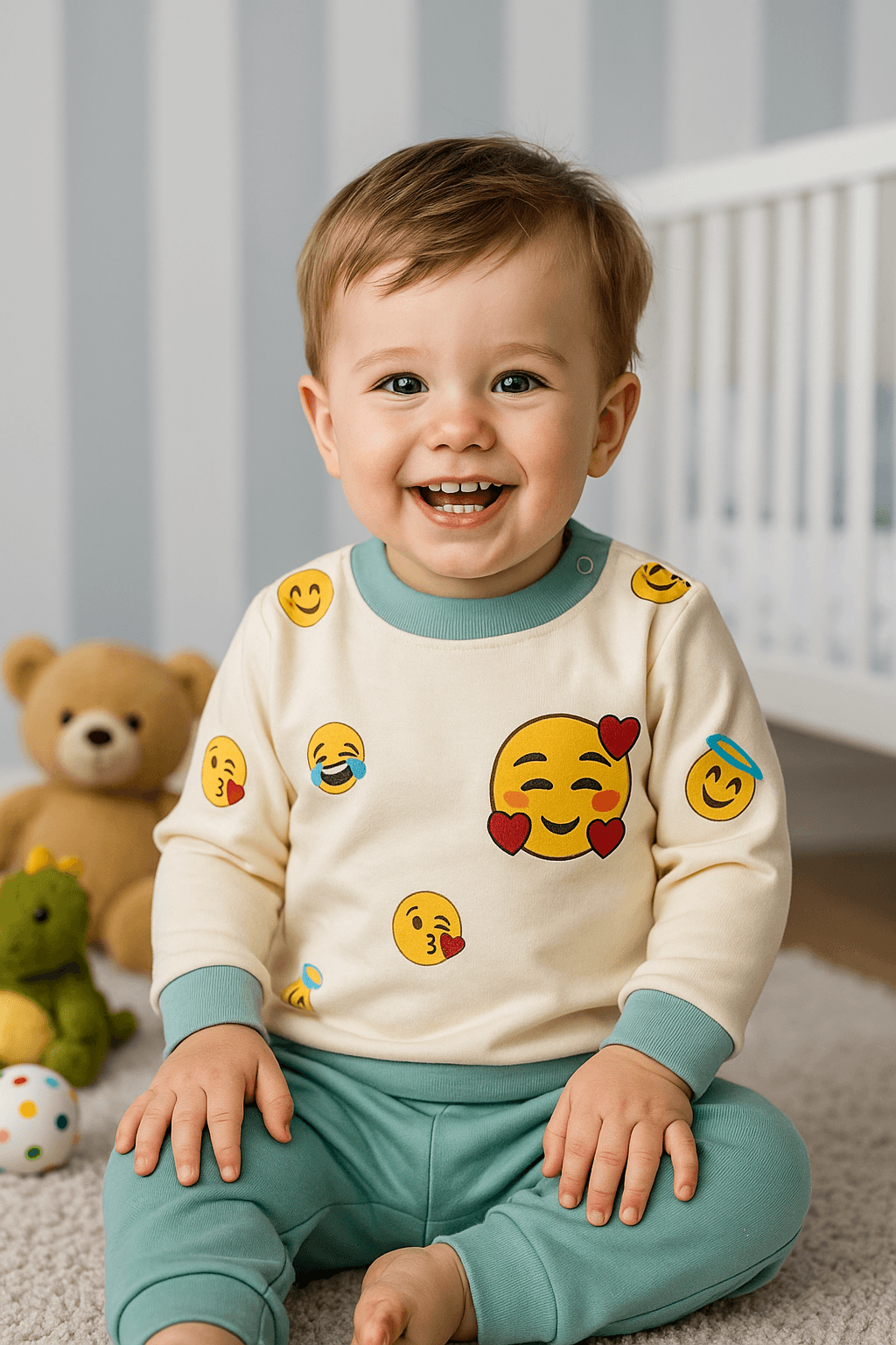 Emoji Baby 2'Li Takım