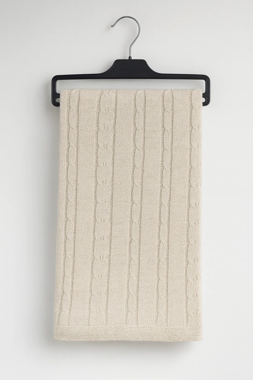 🌟 Bugüne Özel İndirim – Merdiven Örgü Triko Battaniye %100 Pamuk