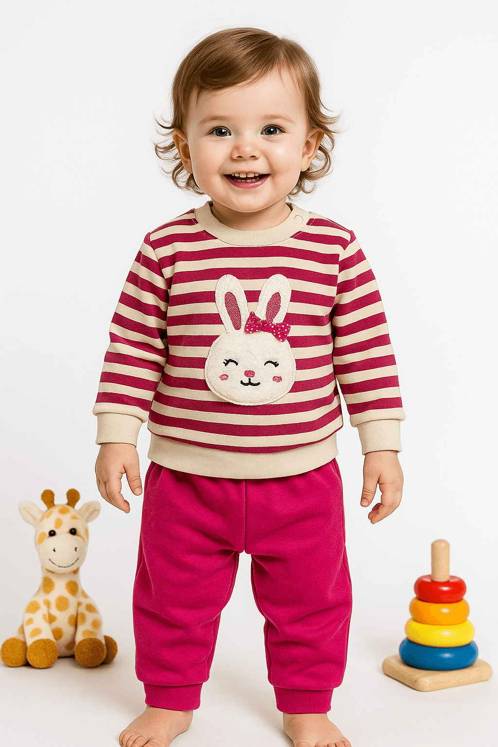 Cute Rabbit 2'Li Takım