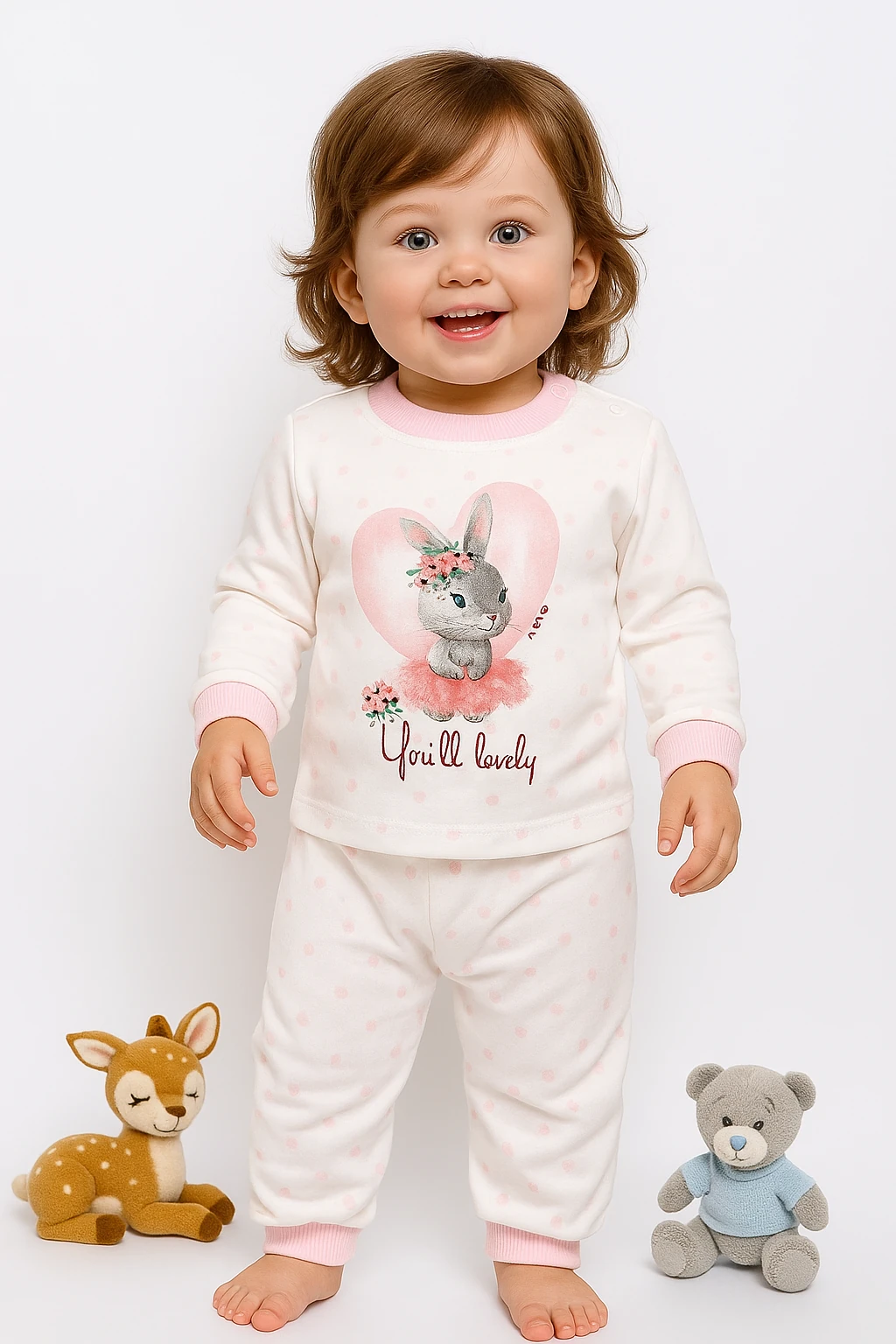 🌟 Bugüne Özel İndirim – 2’li Kız Bebek Takımı %100 Pamuk