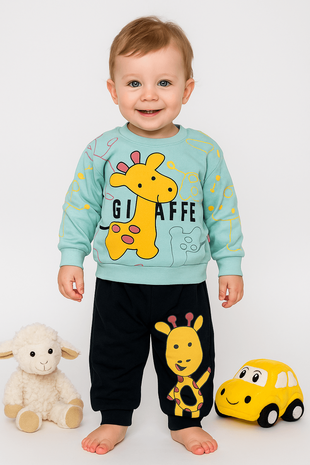 Cute Giraffe 2'li Takım