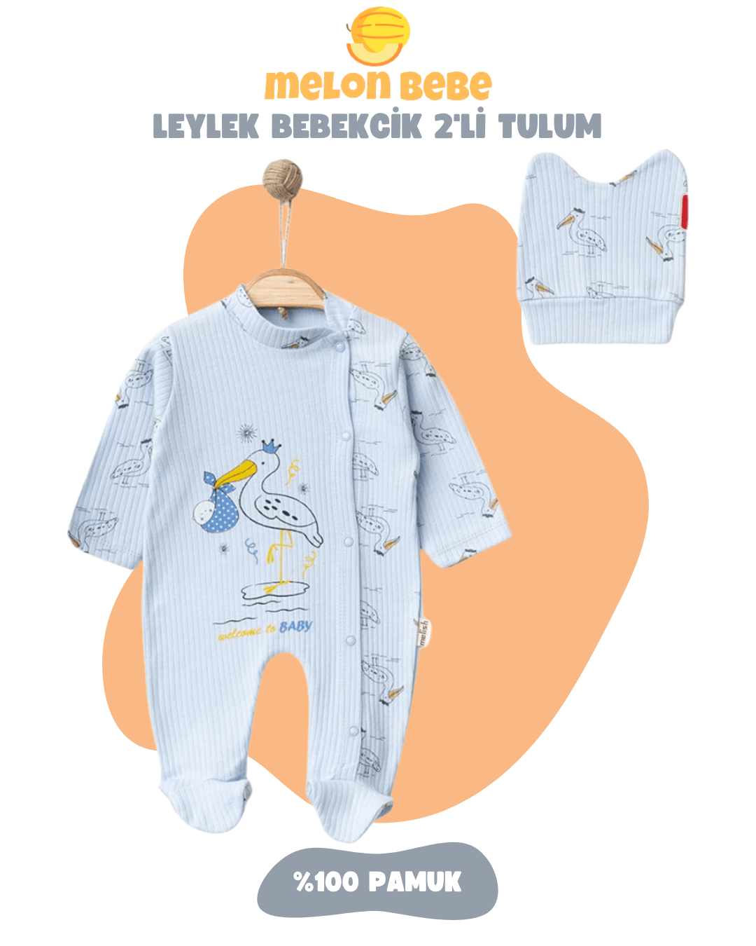 Leylek Bebekcik 2'li Tulum