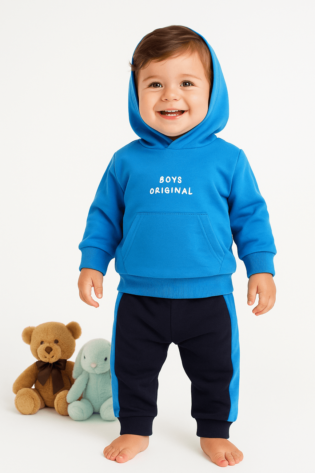 Boys Original Kapüşonlu 2'li Takım