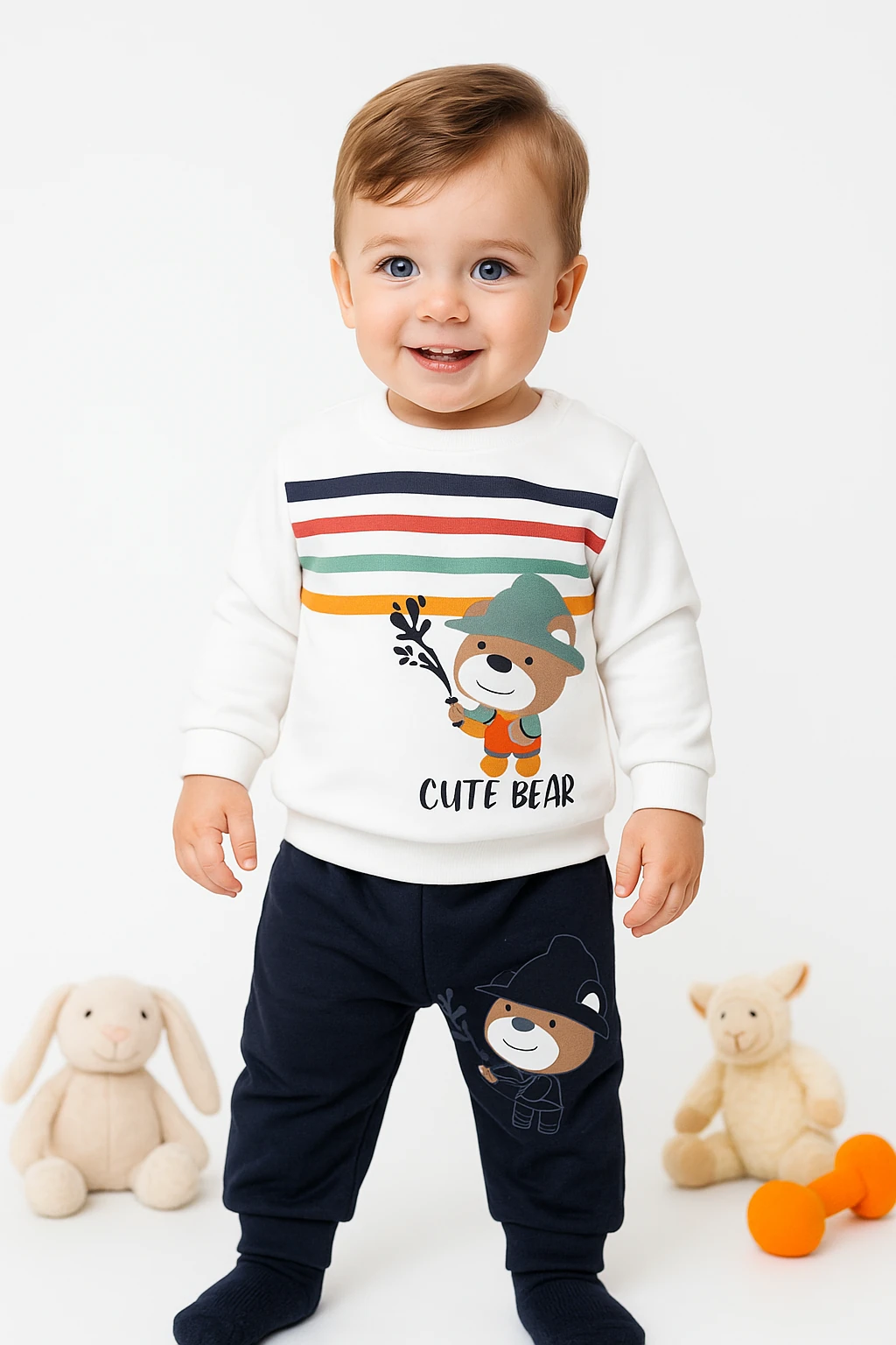 Cute Bear 2'li Takım