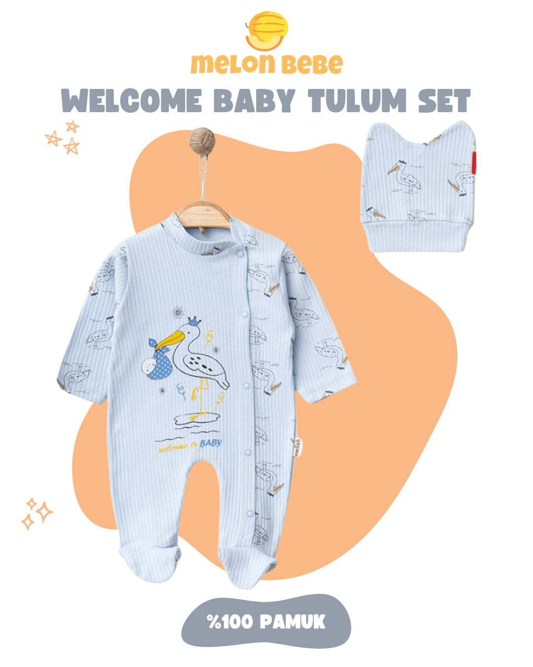 Welcome Baby Tulum Set