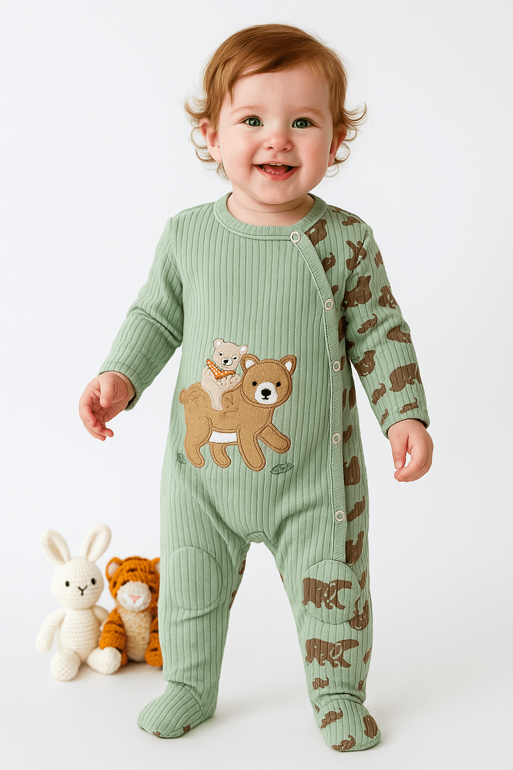 Bear Friends Çıtçıtlı Tulum