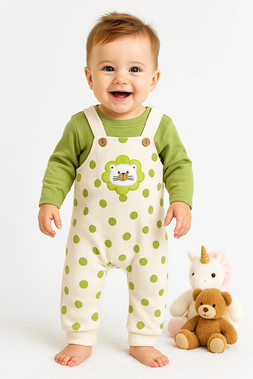 Aslan Nakışlı 2'li Salopet