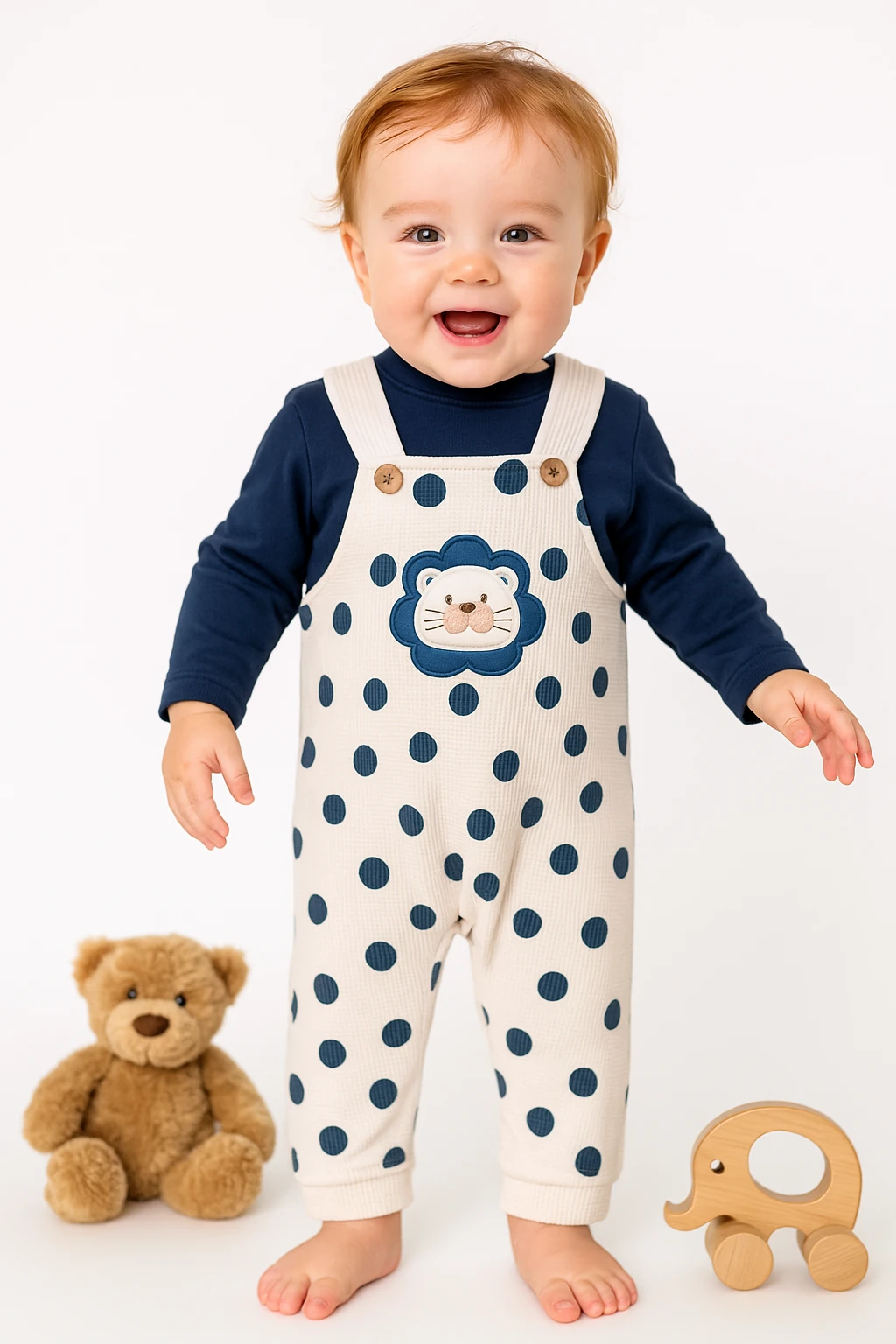 Aslan Nakışlı 2'li Salopet