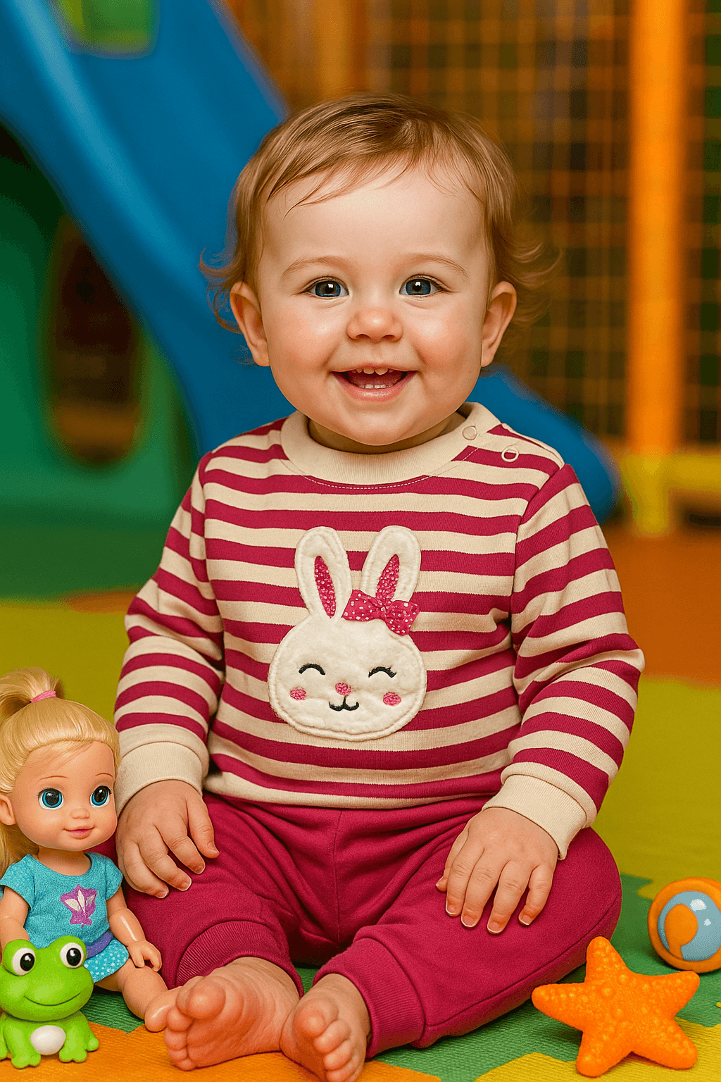 Cute Rabbit 2'Li Takım
