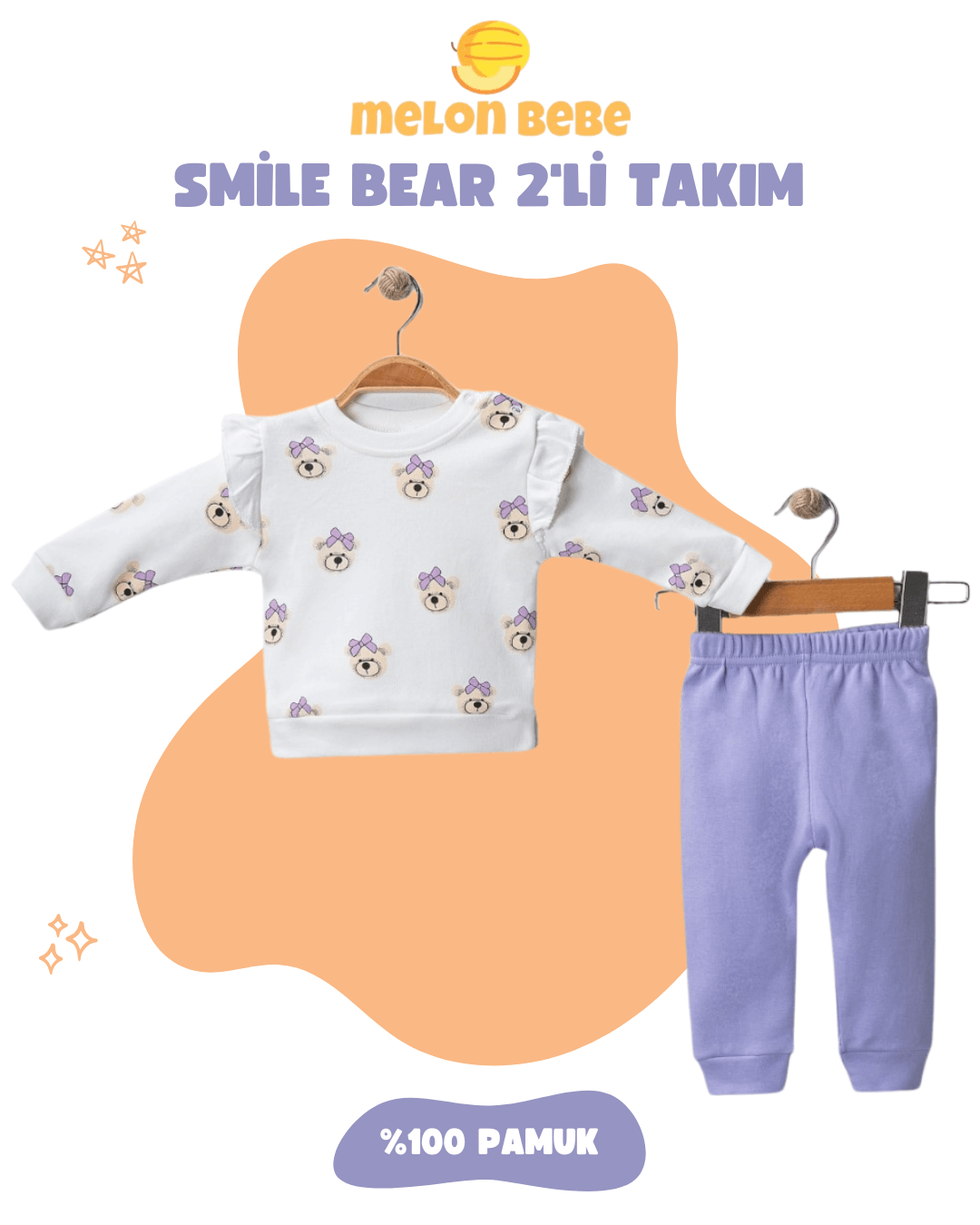 Smile Bear 2'li Takım