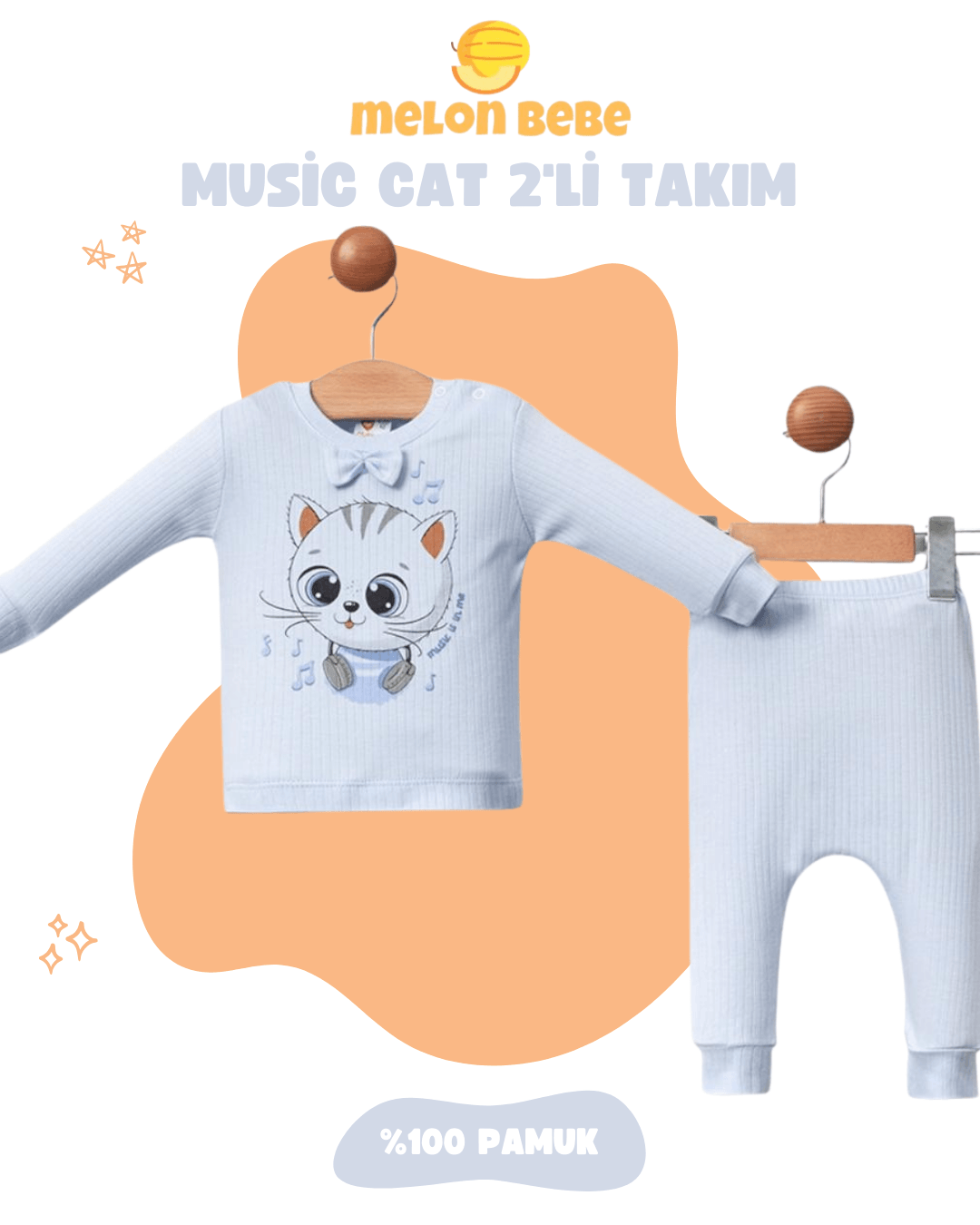 Music Cat 2'li Takım