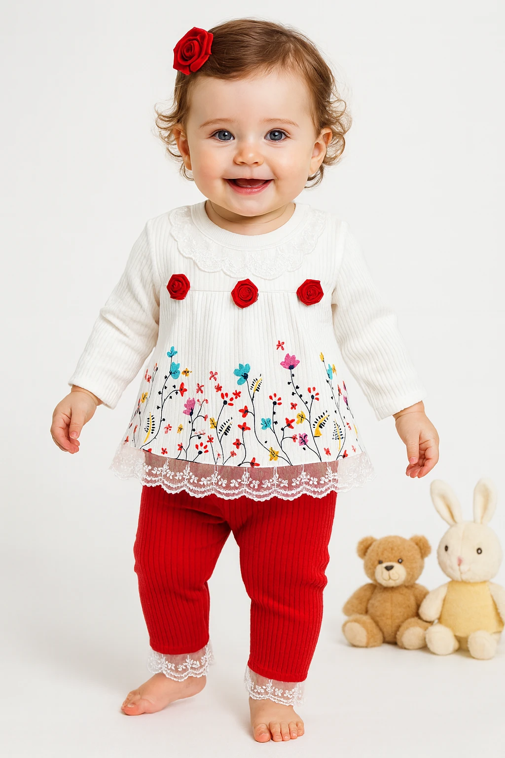 Flowers Rose 2'li Takım