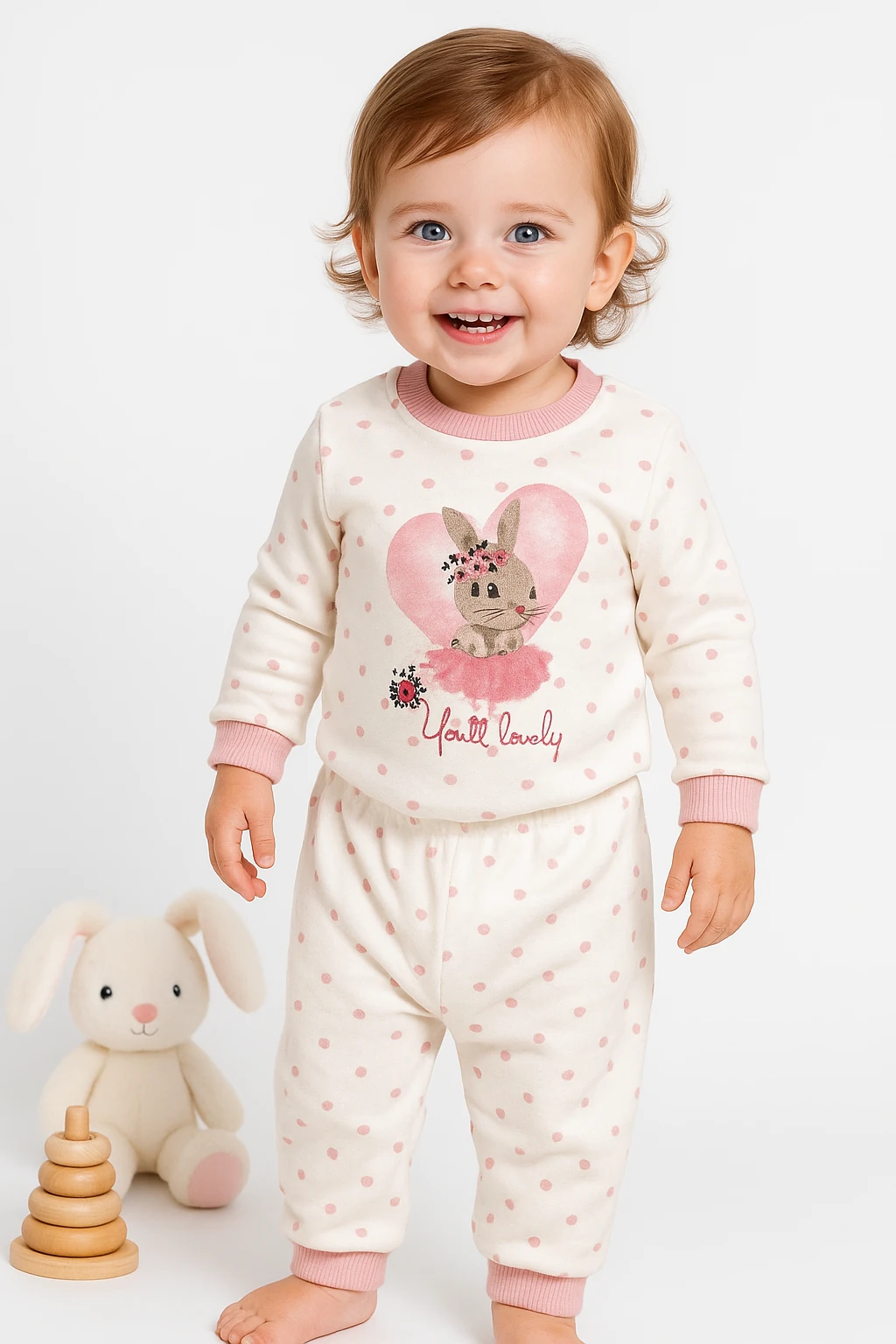 🌟 Bugüne Özel İndirim – 2’li Kız Bebek Takımı %100 Pamuk