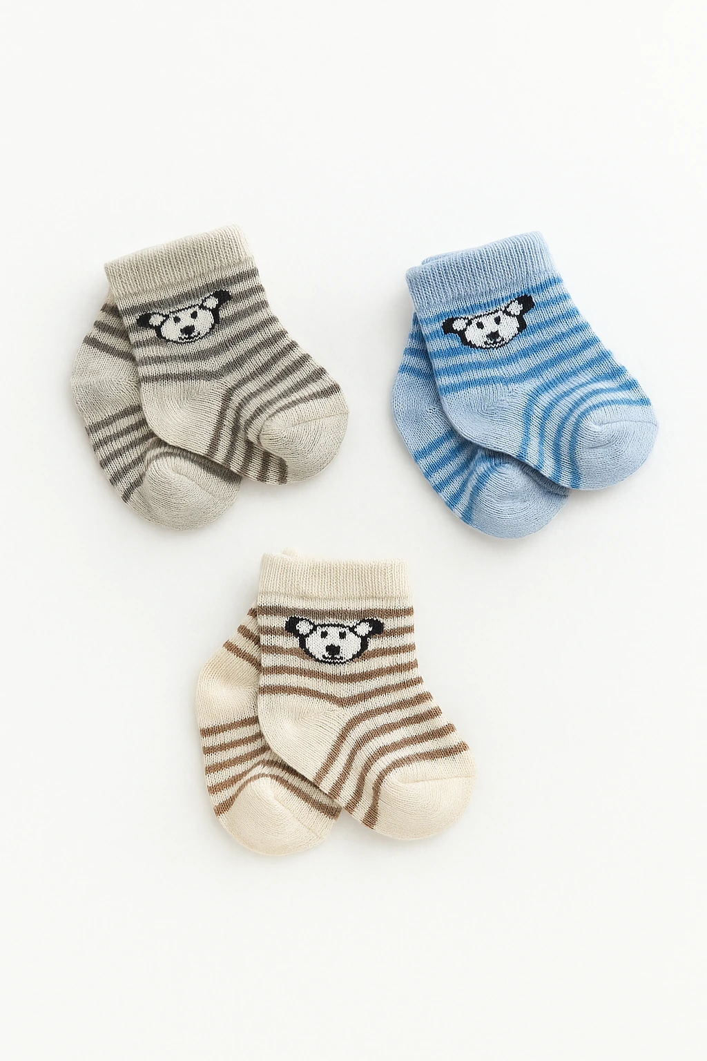 Köpekli Erkek 3'lü Çorap