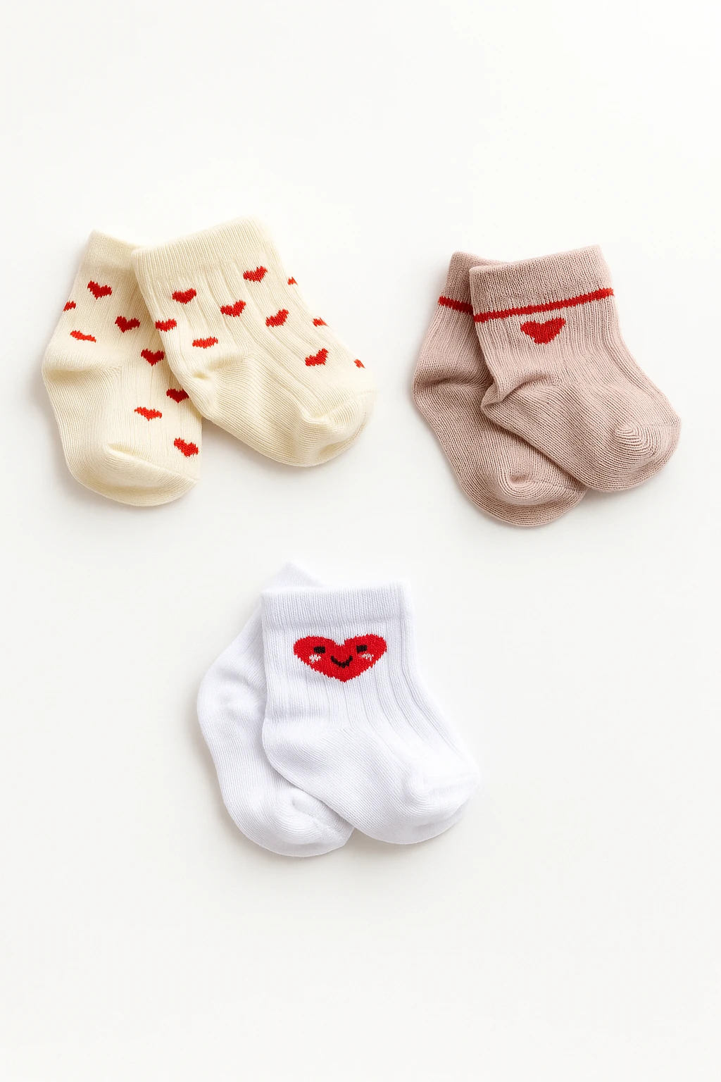 Kalpli Kız 3'lü Çorap