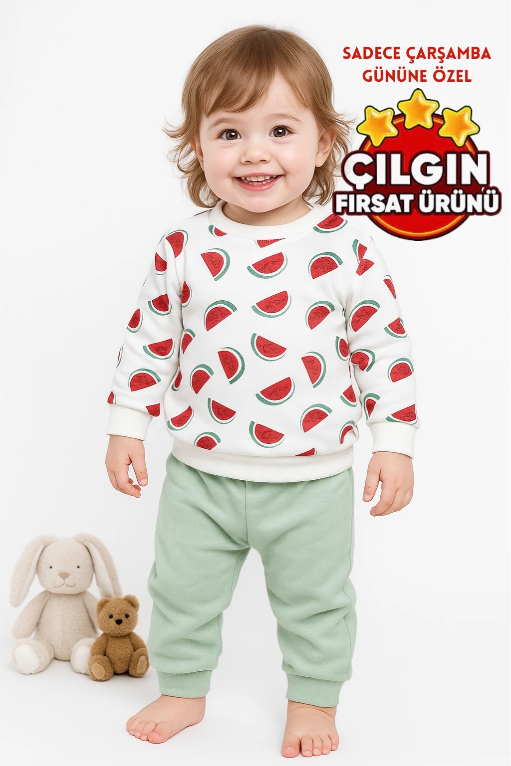 🌟 Süper Kasım Özel Ürünü – 2’li Erkek/Kız Bebek Takımı %100 Pamuk