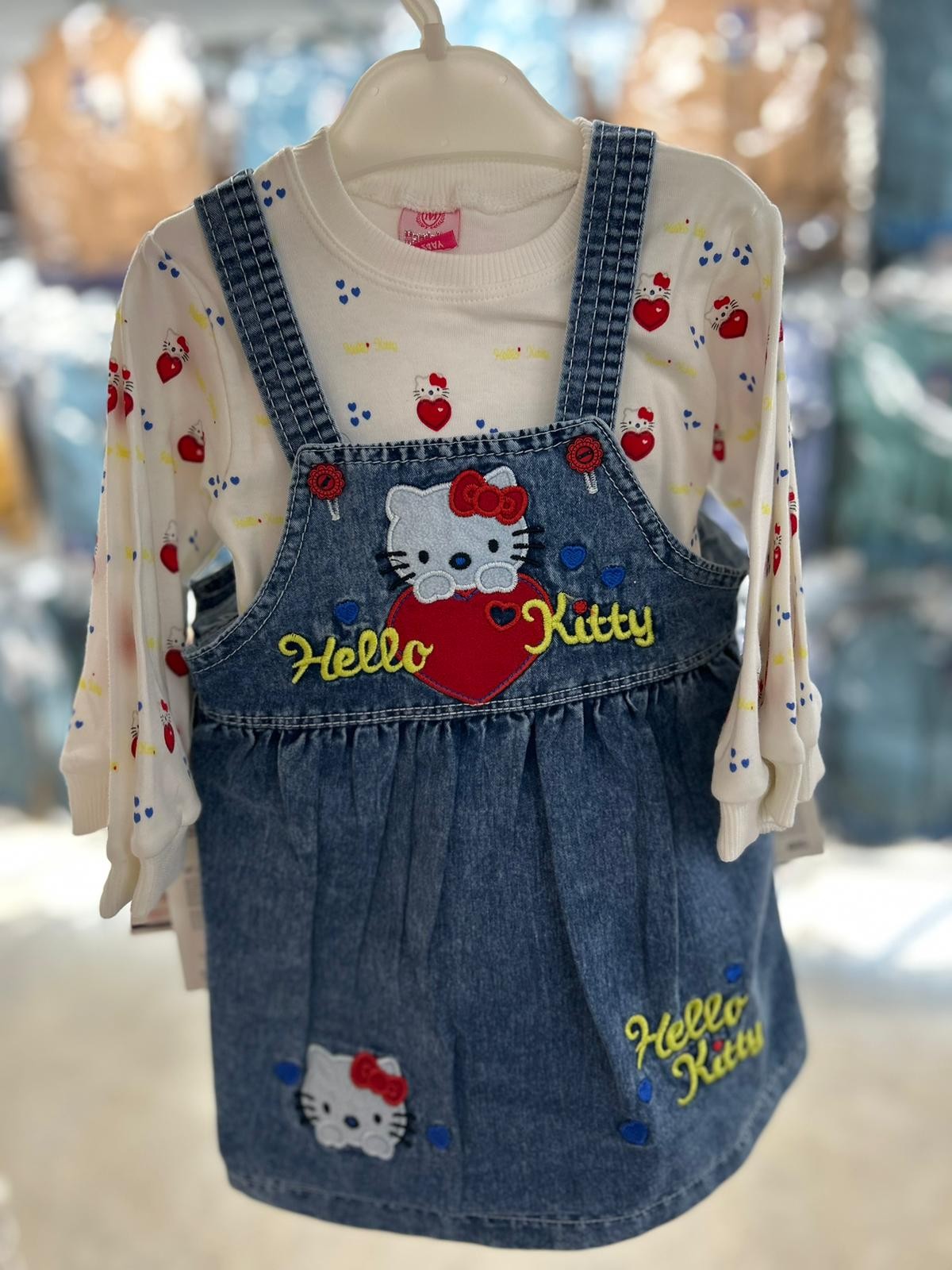 Kitty Baby Kot Salopet Set