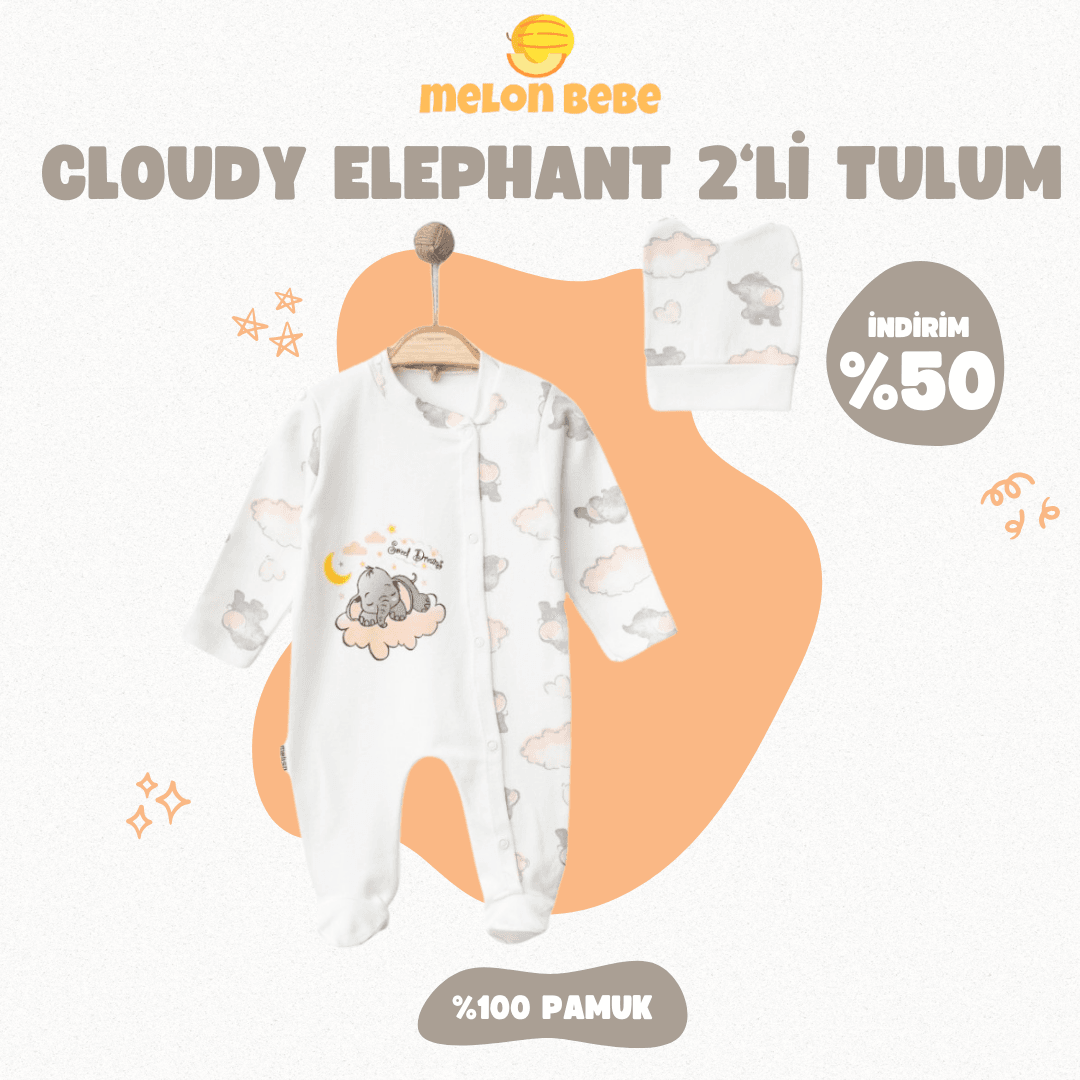 Cloudy Elephant 2'li Tulum (Uni)