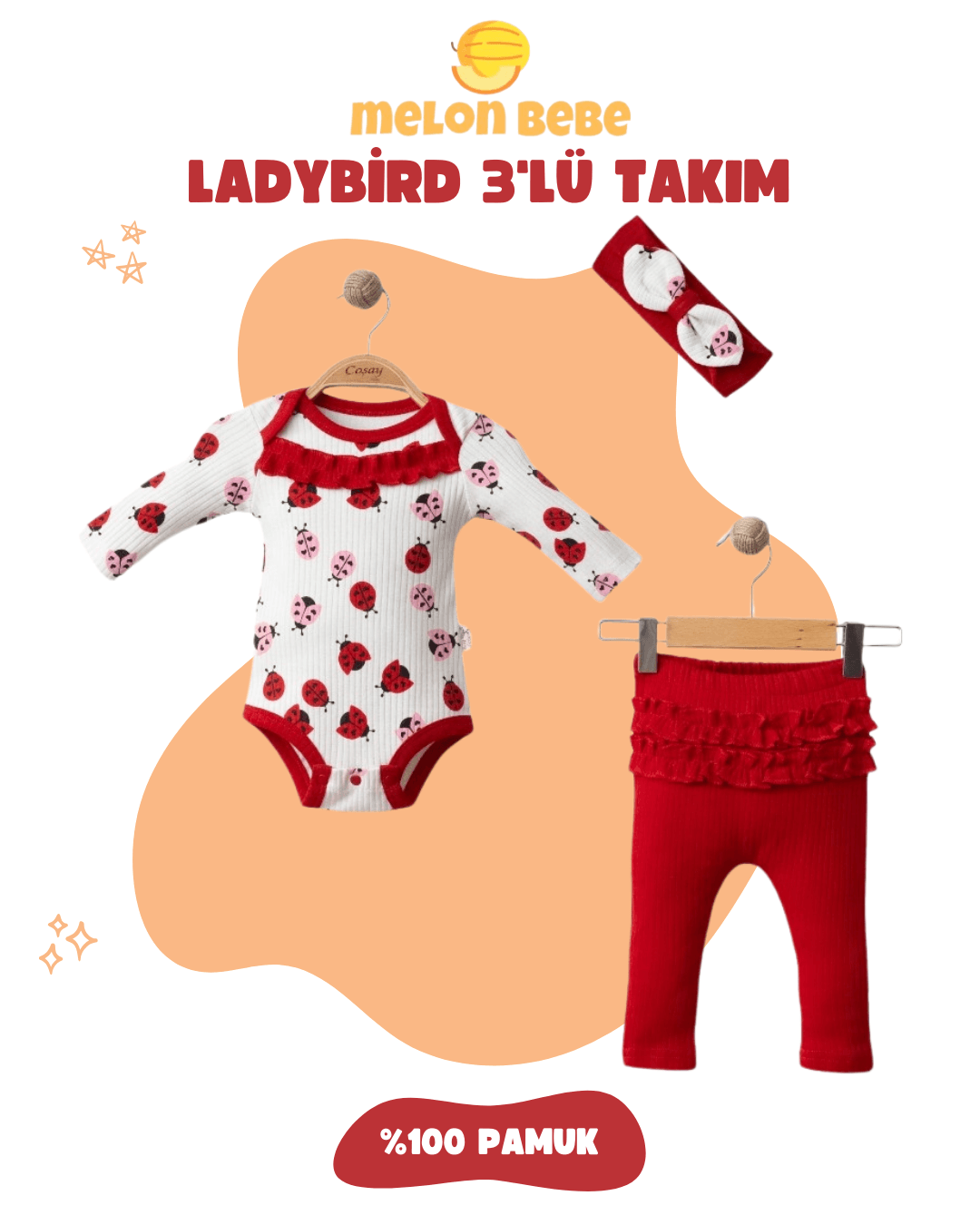 Ladybird 3'lü Takım