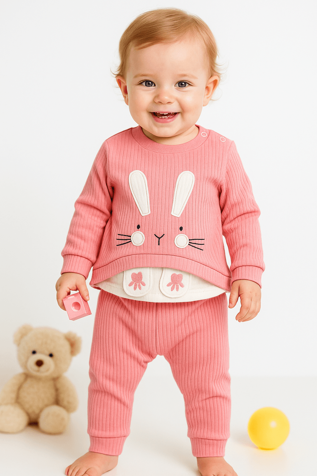 Cute Rabbit 2'li Takım