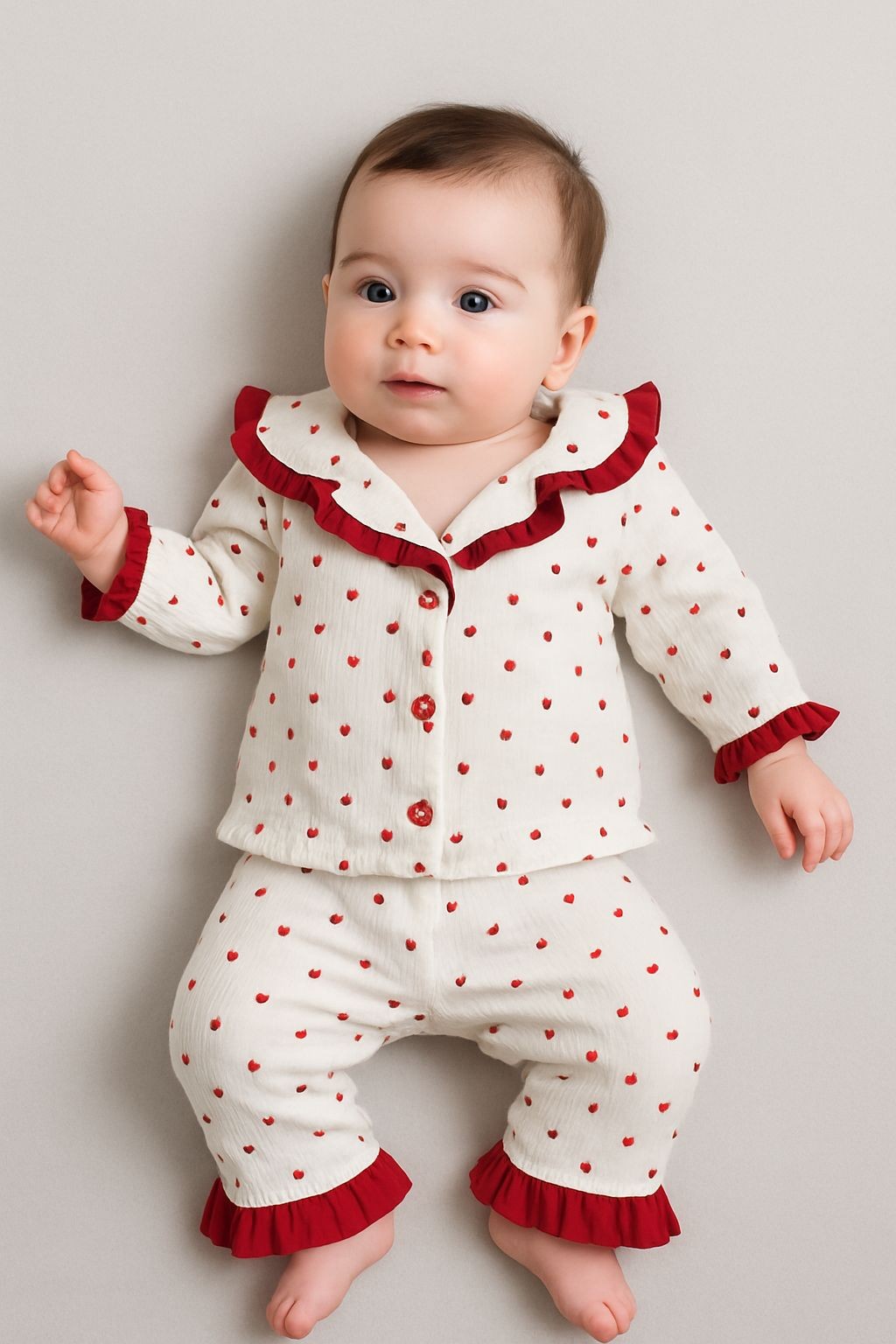 Minik Kalpler Bebe Yaka 2'li Takım