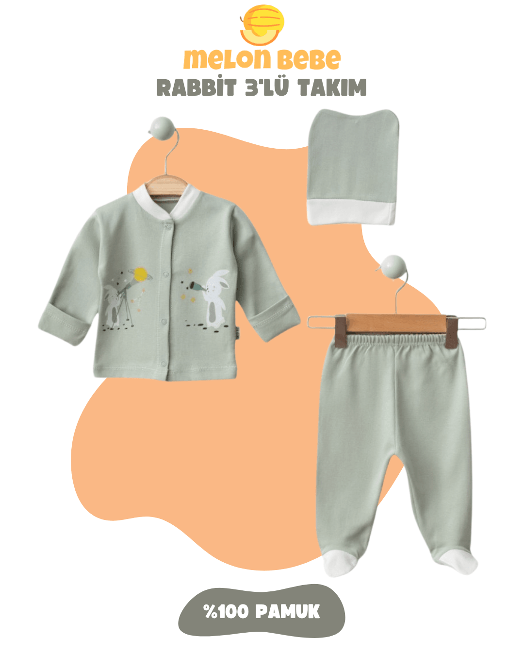 Rabbit 3'lü Takım