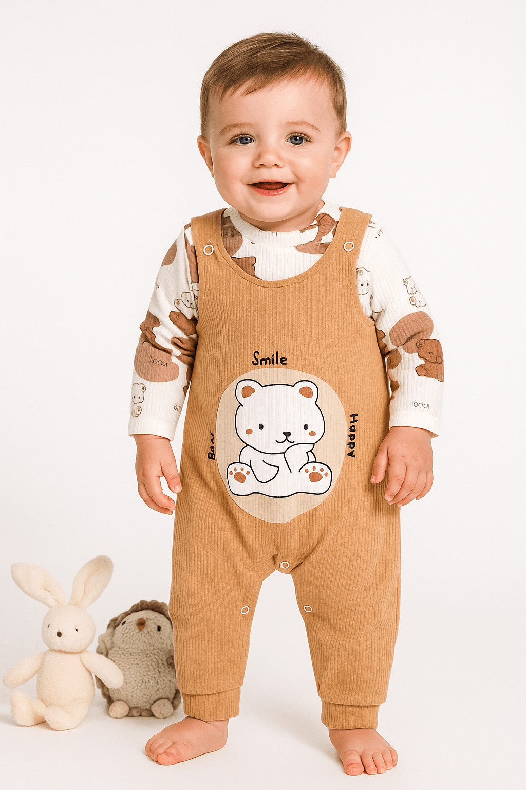Smile Bear 2'li Salopet
