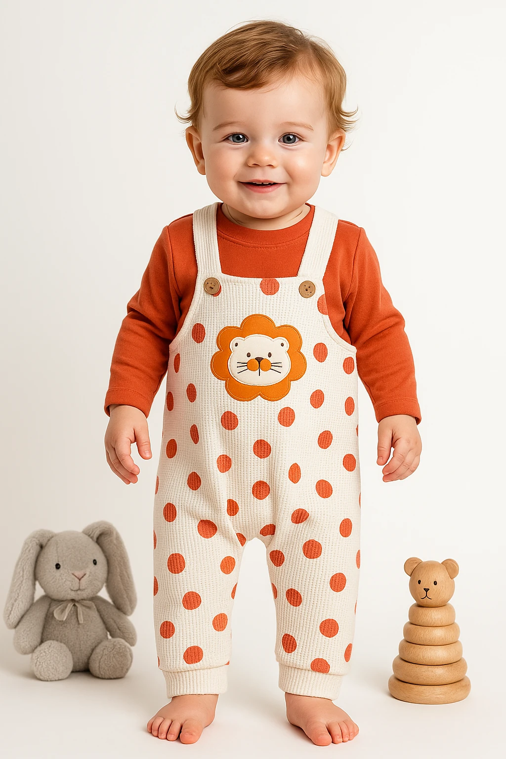 Aslan Nakışlı 2'li Salopet