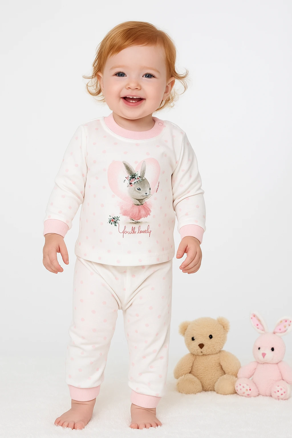 Cute Rabbit 2'li Takım