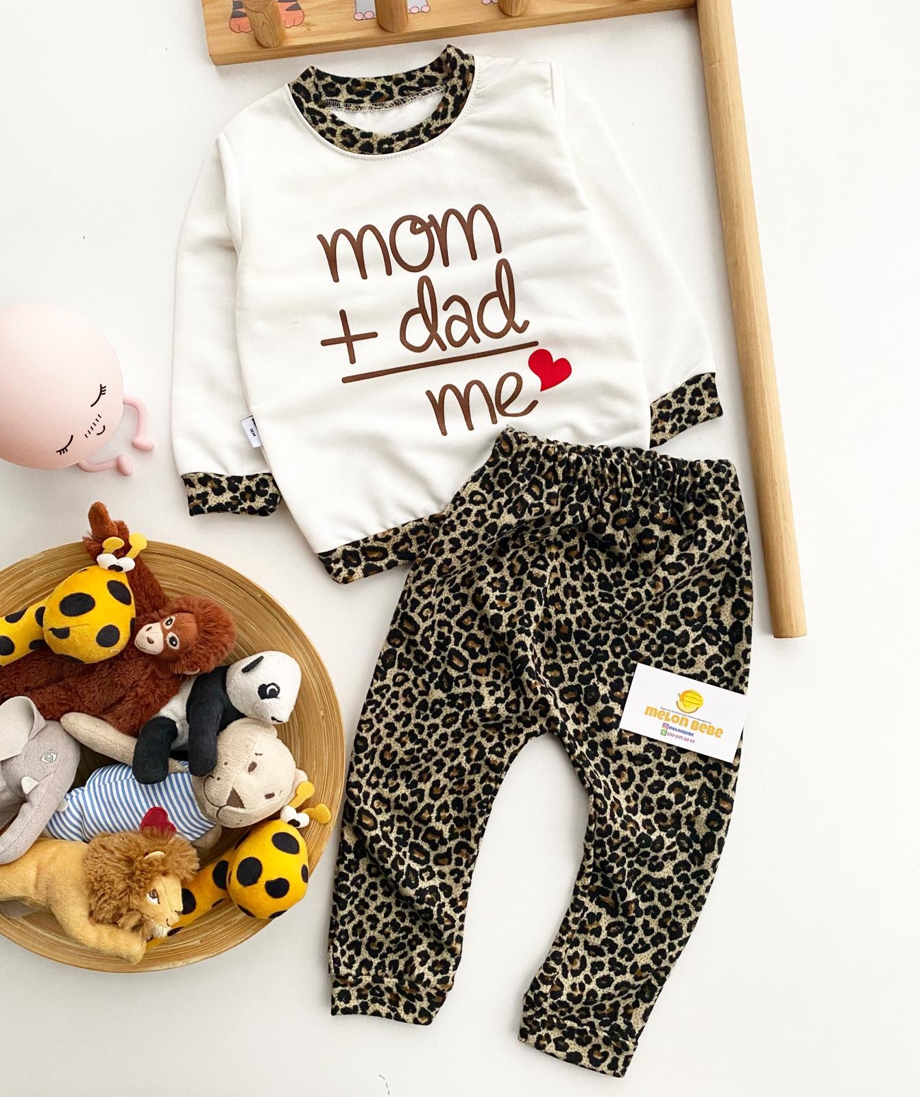 Mom Dad Me 2'li Takım