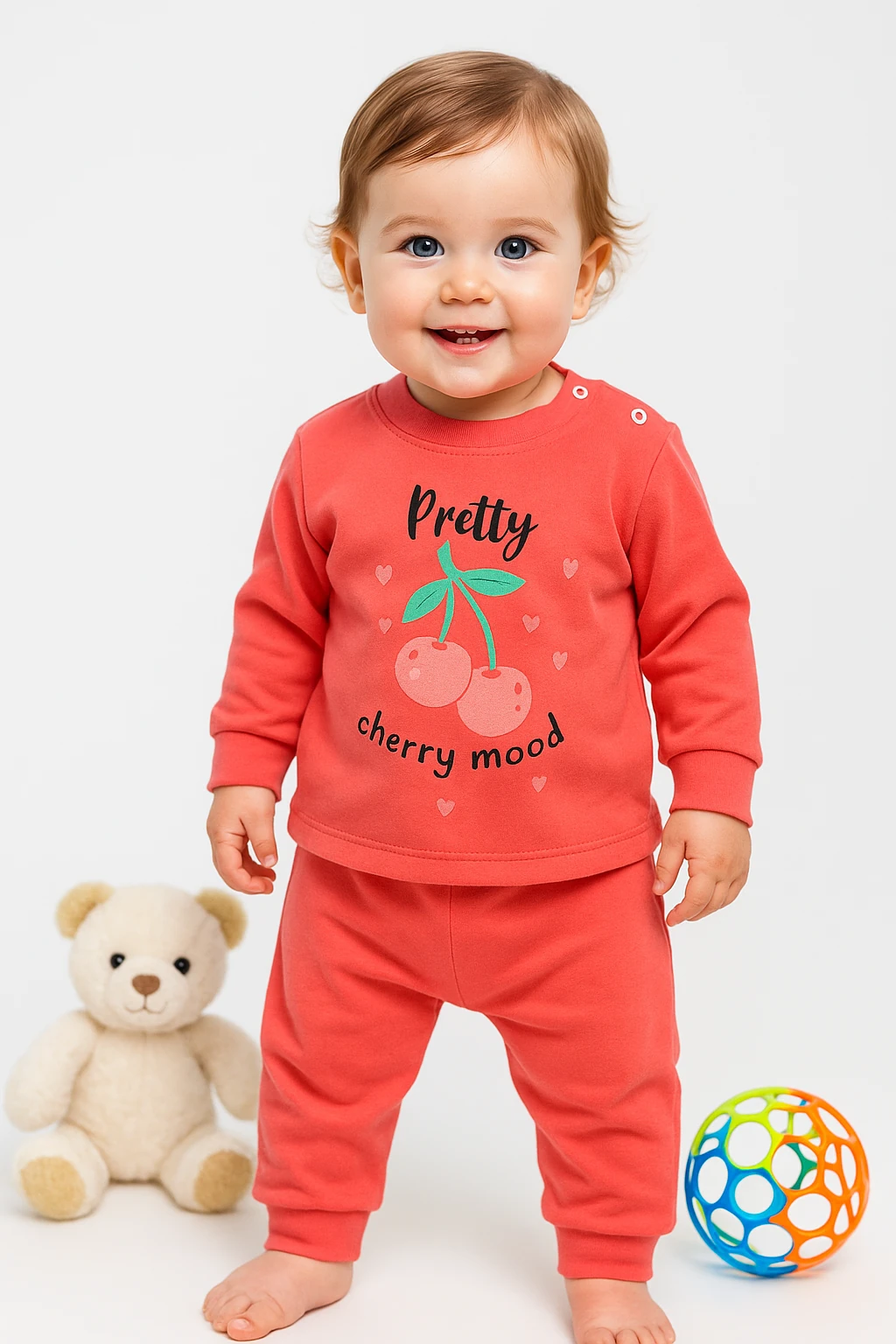 🌟 Bugüne Özel İndirim – 2’li Kız Bebek Takımı %100 Pamuk