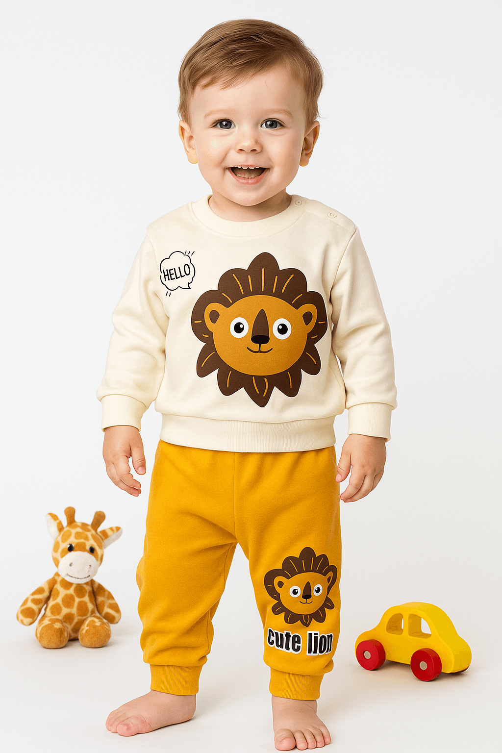 Cute Lion 2'li Takım