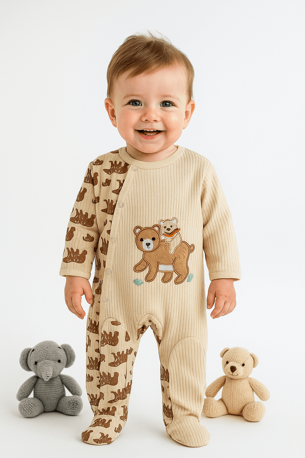 Bear Friends Çıtçıtlı Tulum