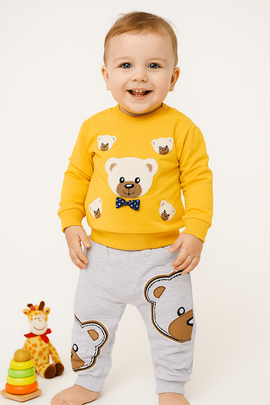 Baby Bear Papyonlu 2'li Takım