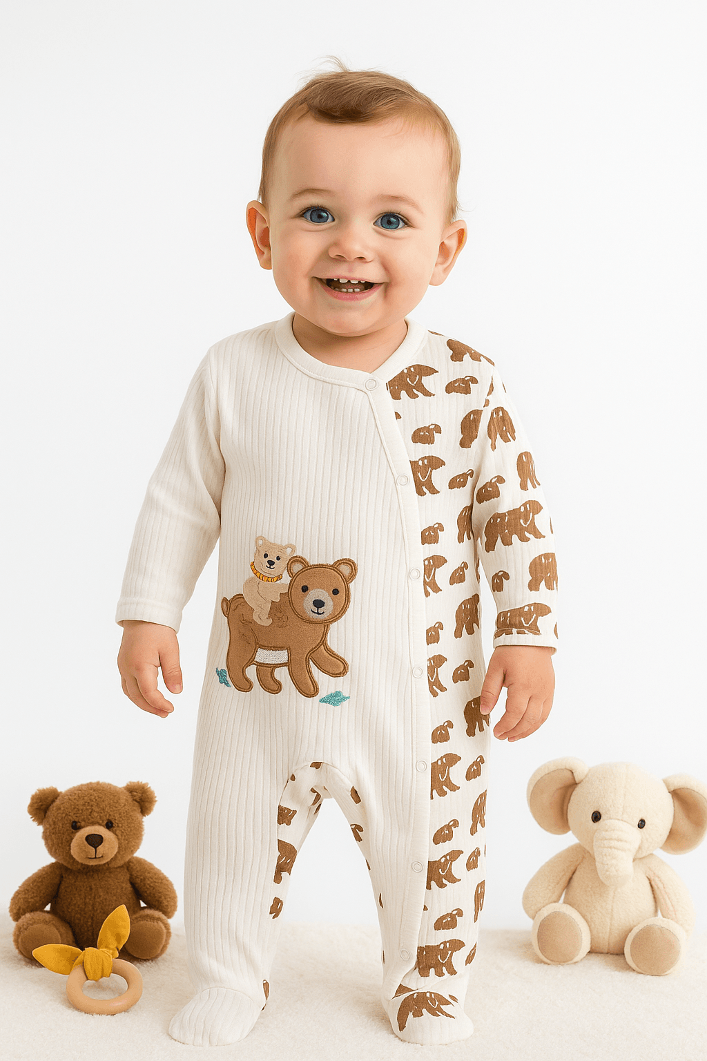 Bear Friends Çıtçıtlı Tulum