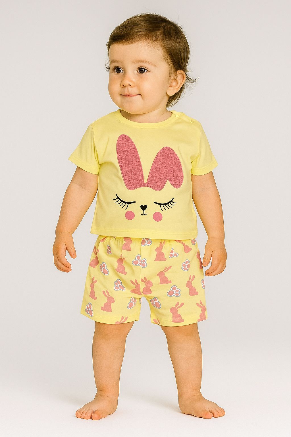 Cute Rabbit 2'li Takım