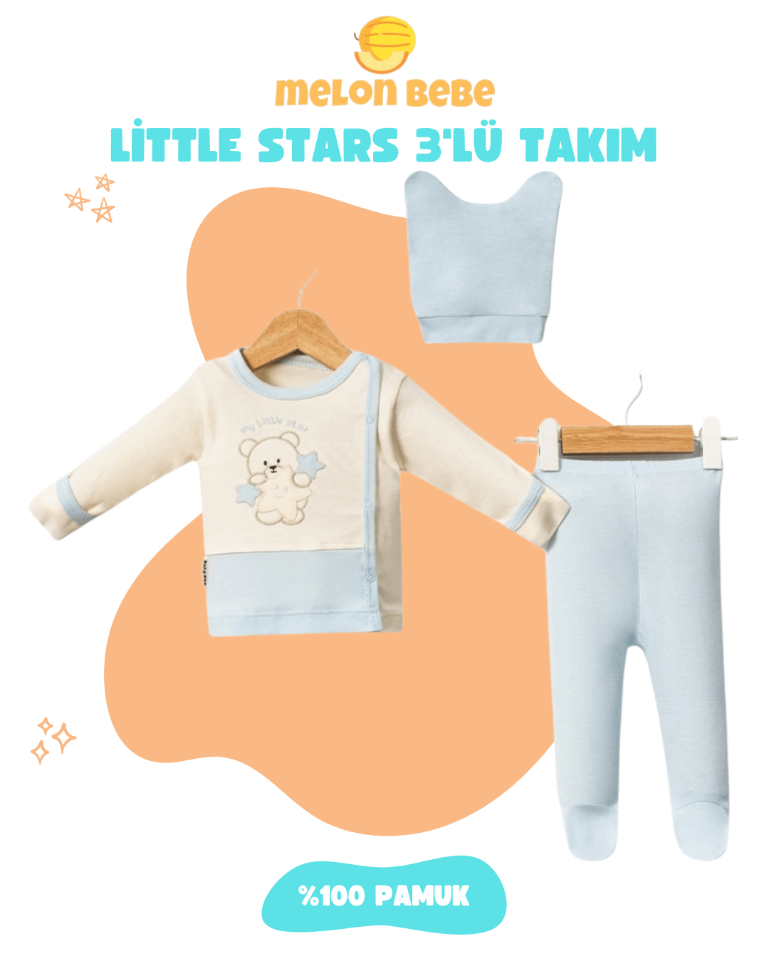 Little Stars 3'lü Takım