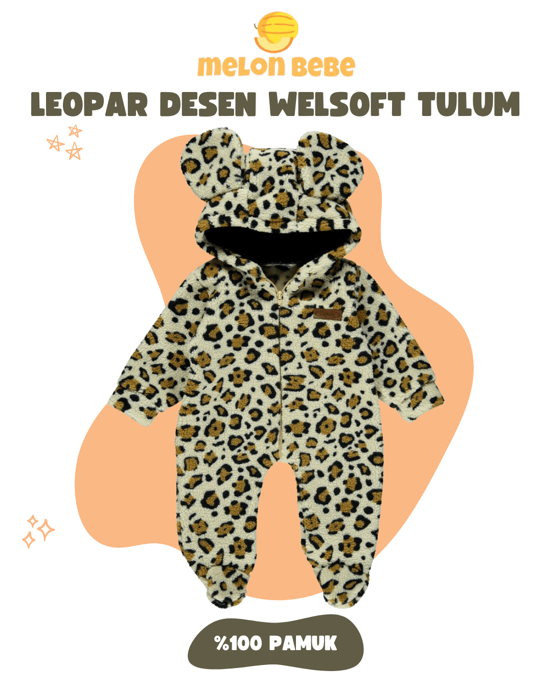 Leopar Desen Welsoft Tulum