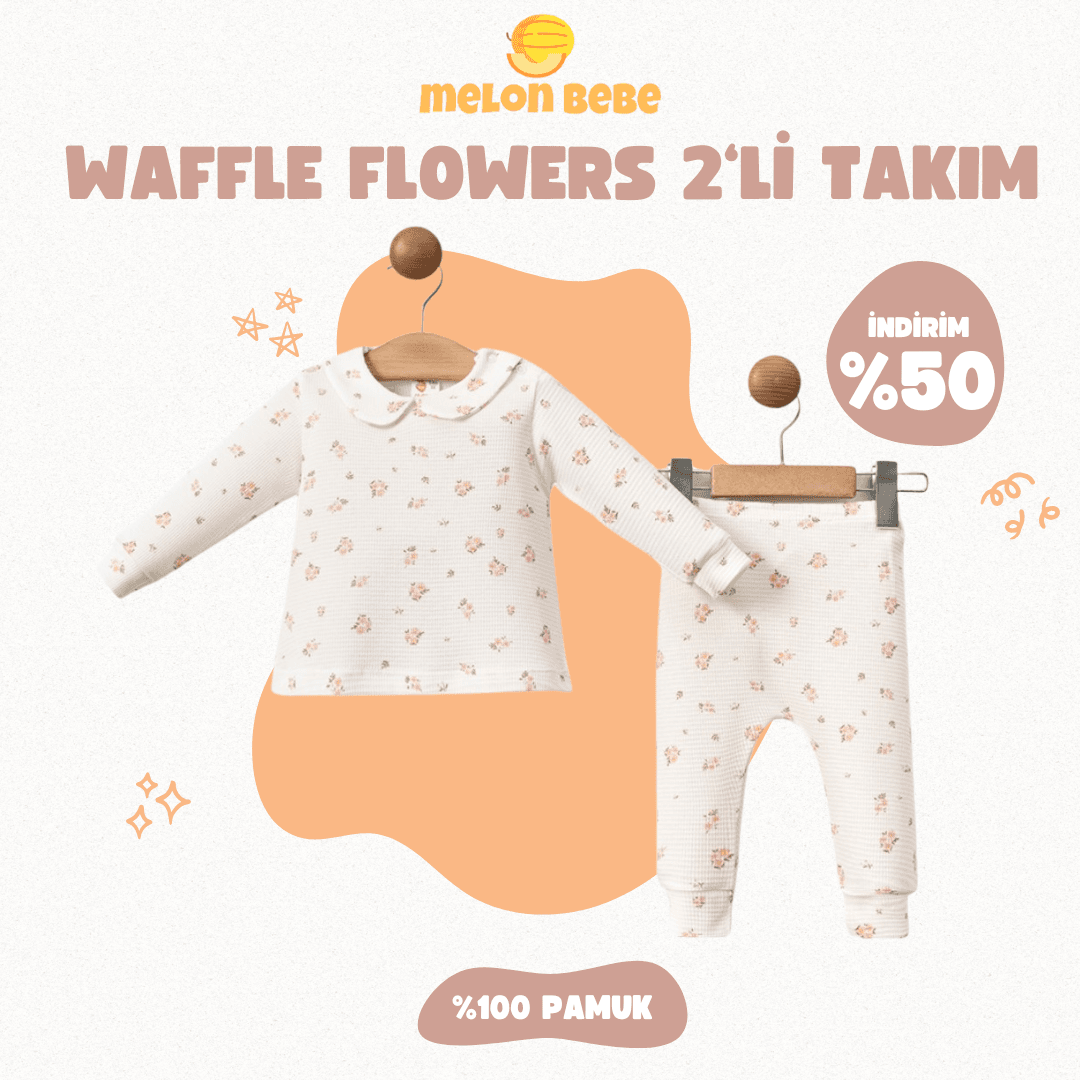 Waffle Flowers 2'li Takım